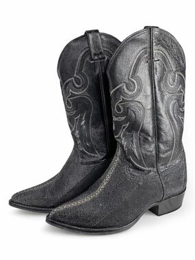 El General Stingray leather Cowboy Boots El General Men’s size 8.5 handcrafted